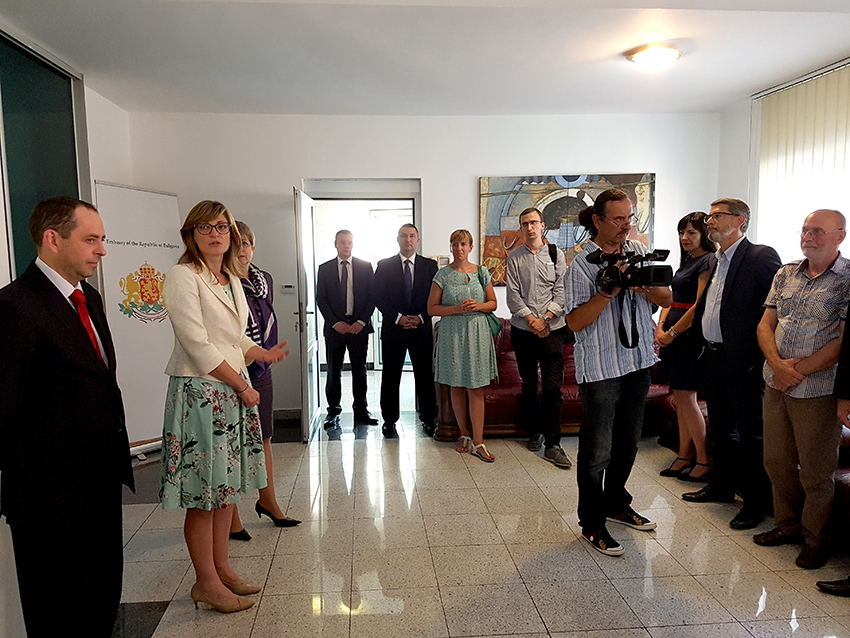 Načelnik Pejak na prijemu u bugarskom veleposlanstvu u Sarajevu