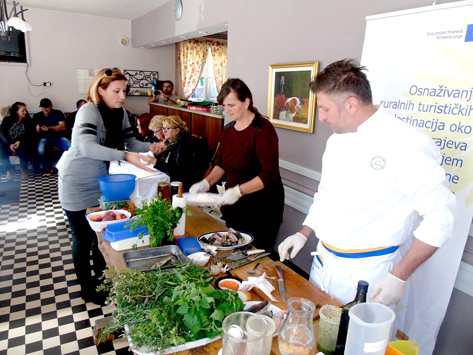 Održana radionica na temu "Ljekovito bilje u gastronomiji"