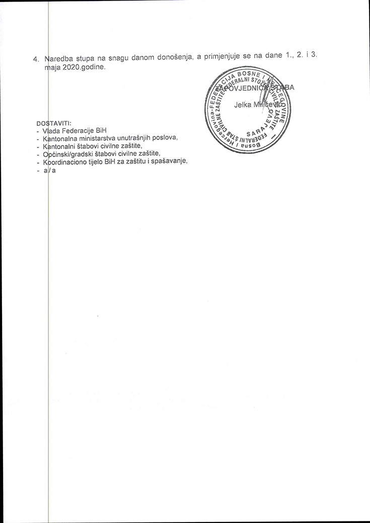 Ponovno uveden policijski sat, zabrana okupljanja više od pet osoba na jednom mjestu