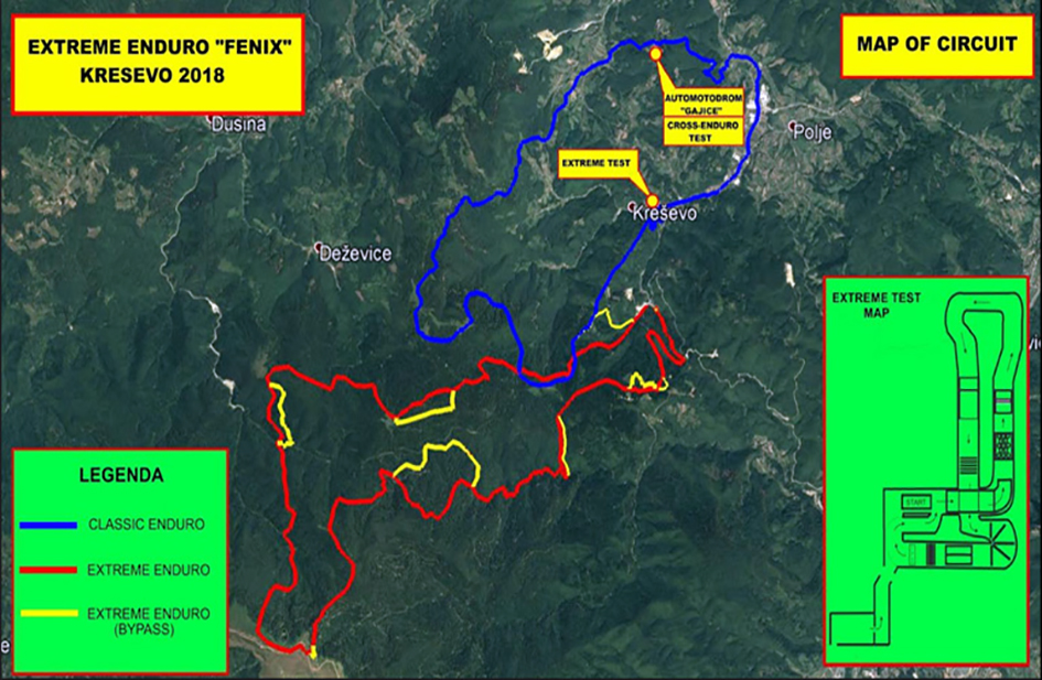 Narednog vikenda enduro utrka