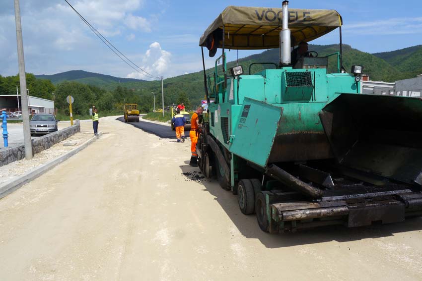 Počelo asfaltiranje na Resniku, u srijedu obustava prometa