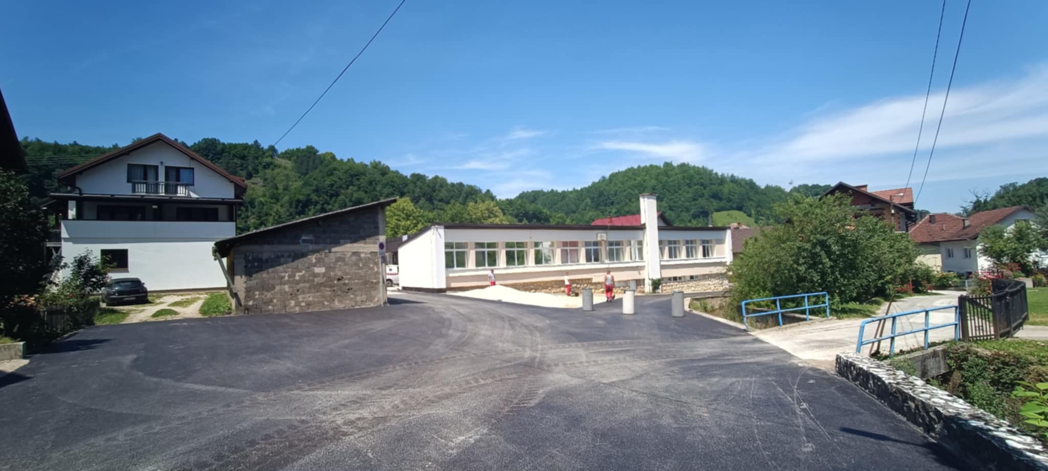 Završeno asfaltiranje dvorišta i parkinga Doma zdravlja Kreševo