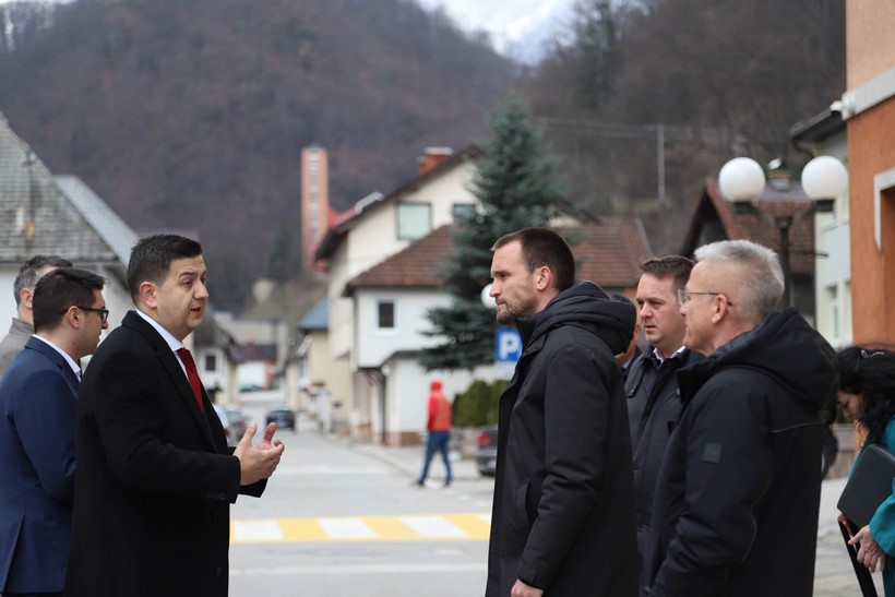 Načelnik Pejak upoznao ministra Erlića s brojnim projektima u Kreševu