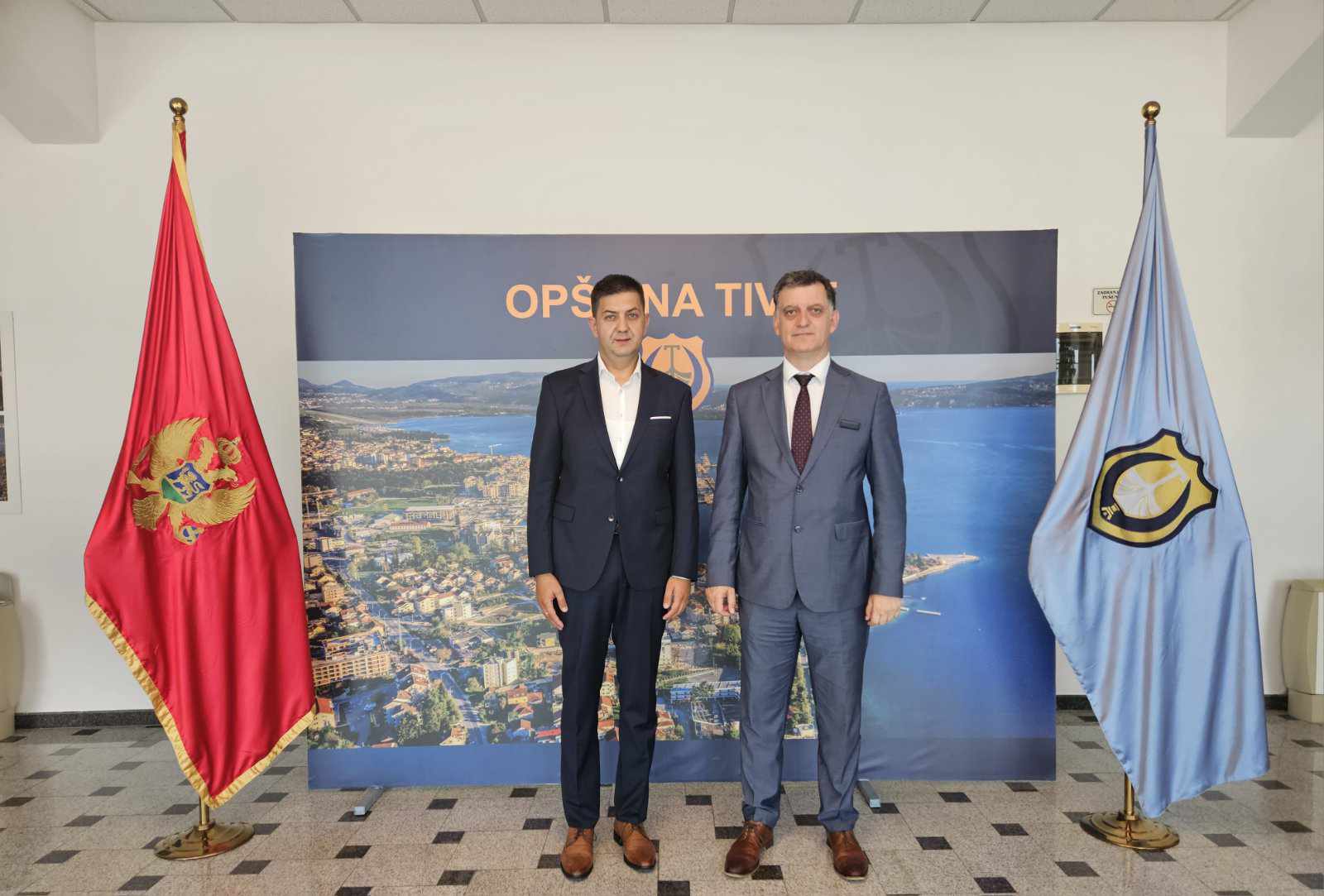 Načelnik Renato Pejak u službenoj posjeti Općini Tivat
