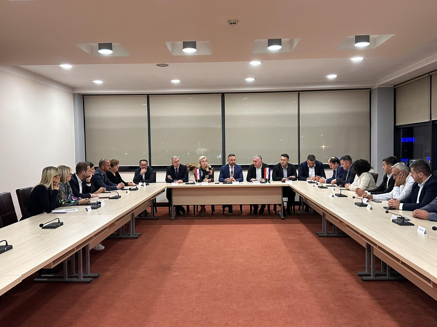 Ministar u Vladi Republike Hrvatske Marin Piletić i Državna tajnica Margareta Mađerić u radnoj posjeti Središnjoj Bosni