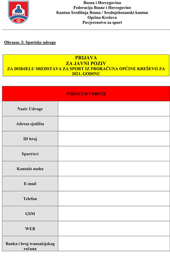 Prijava udruge 1 1