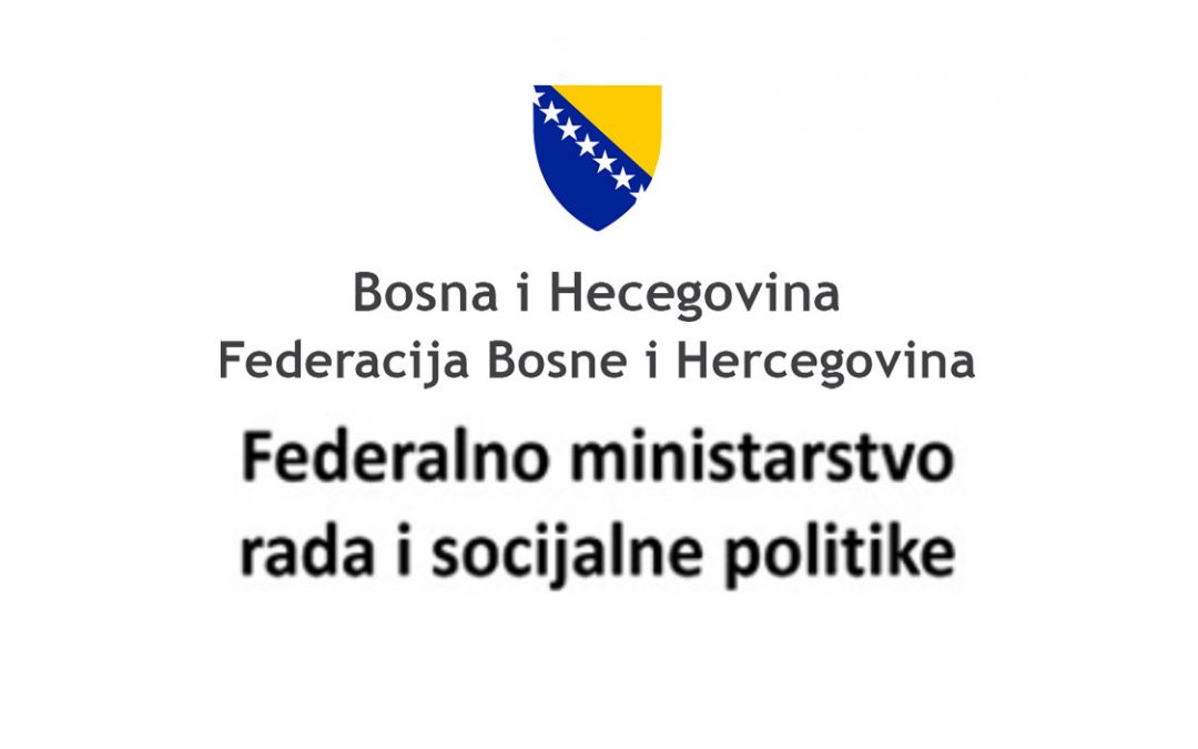 Federalno ministarstvo rada i socijalne politike - Javni natječaj